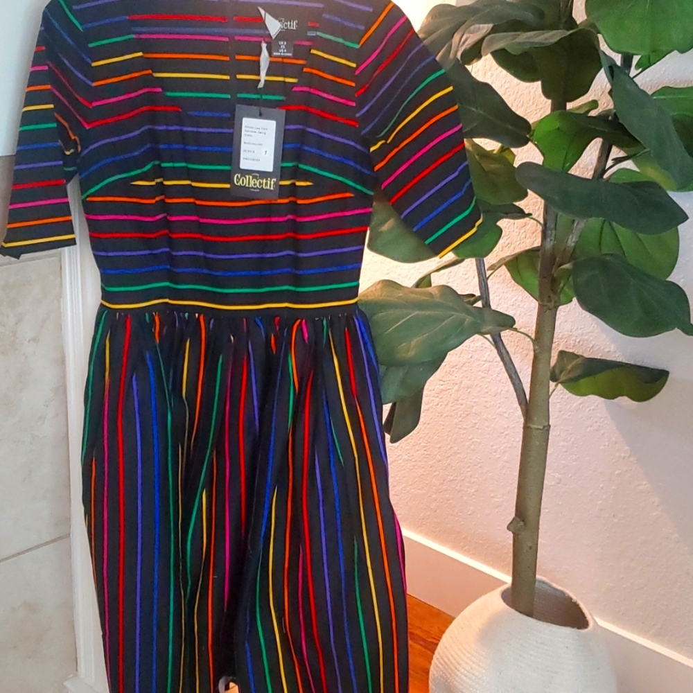 Modcloth rainbow stripe 👗